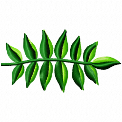 Leaves Embroidery Design 10